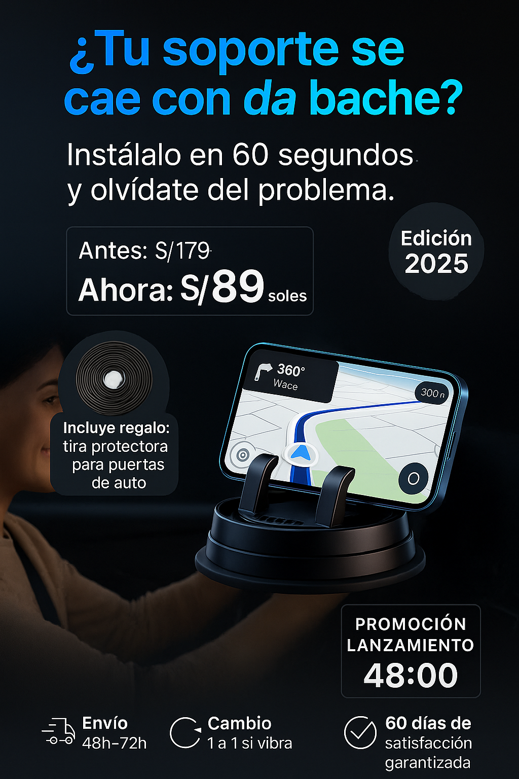Soporte para Celular "Lisen 360 Neo" (Edición 2025)